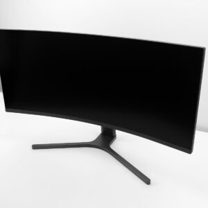 a black tablet with a black screen